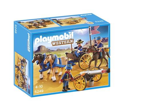 Playmobil 5249 Soldats Américains Avec Canon